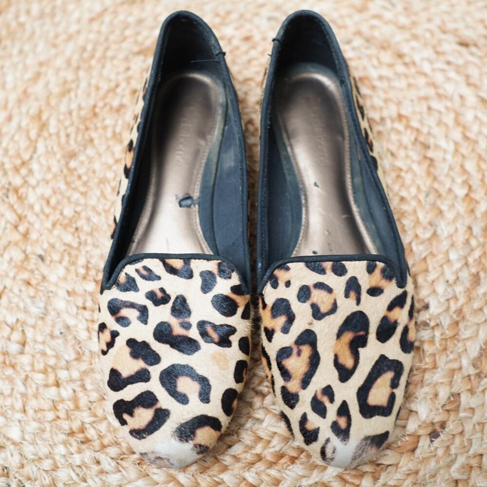 Liz Claiborne Leopard Print Loafers 8M Y2K